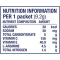 Arginaid Arginine Powder Drink Mix Formula with 4.5g L-arginine Per Serving Vitamin C &amp Vitamin E Cherry Flavor 0.32 Ounce Pack of 56
