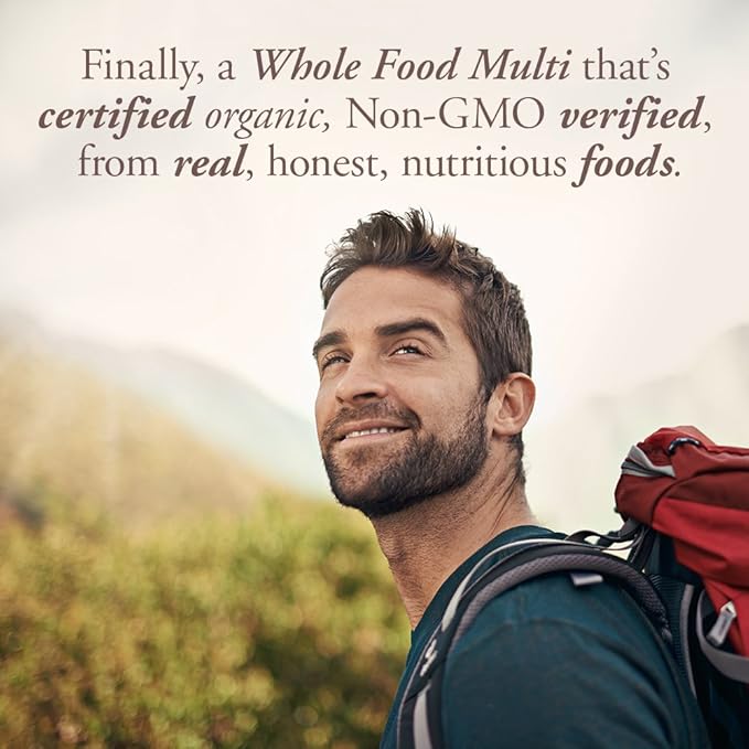 Garden of Life Dr. Formulated Probiotics Mood+ Acidophilus Probiotic Supplement - Promotes Emotional Well-Being &amp Organics Multivitamin for Men - Men's Once Daily Whole Food Vitamin Supplement Tab