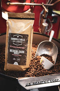 Medium Dark Coffee Roast Ground Coffee 100% Arabica Colombian Coffee Fresh Coffee (1 LB) Saxonville Mills Cafe