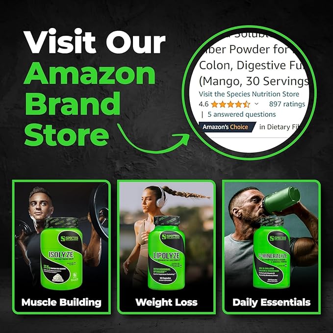 Species Nutrition Amino Evolved EAA &amp BCAA Powder Fermented Branched Chain Amino Acids Muscle Recovery &amp Endurance Pre &amp Post Workout Supplement (Strawberry Watermelon 30 Servings)
