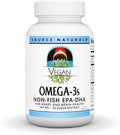 Source Naturals Vegan Omega-3s Non-Fish EPA-DHA for Heart and Brain Health Support* 300 mg - 60 Vegan Softfgels