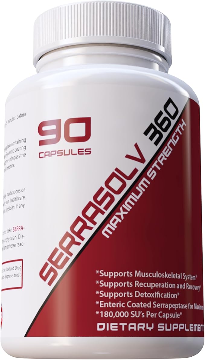 PIvotal Health Products - Advanced Scar Tissue Package: Dissolve Scar Tissue Quickly. This Package Contains a 1 Month Supply of Trebinase and Co Q10.