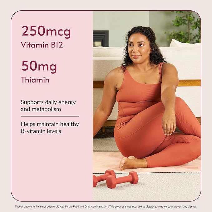 Bariatric Advantage Vitamin B50 Complex - for Bariatric Surgery Patients - High-Potency Easy-Digest Mini Capsules - Vitamin B Complex Supplements - Brain Health Support* - 180 Count
