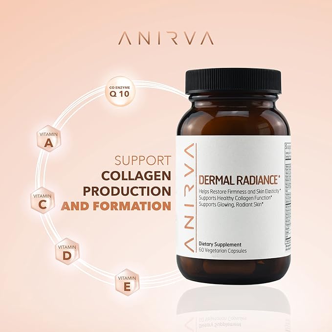 Skin Supplement with Antioxidants Health and Beauty Supplements with Multivitamins for Glowing Skin Anti Aging Vitamins Dermal Radiance