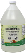 Verdana Coconut MCT Oil 1 Gallon – Food Grade for Keto Coffee Unflavored Natural Oil Pulling Mouthwash Massage Aromatherapy – 100% from Coconut - Medium Chain Triglycerides – Non-GMO Kosher