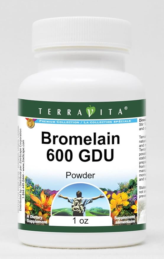 Bromelain 600 GDU Powder (1 oz ZIN: 519507)