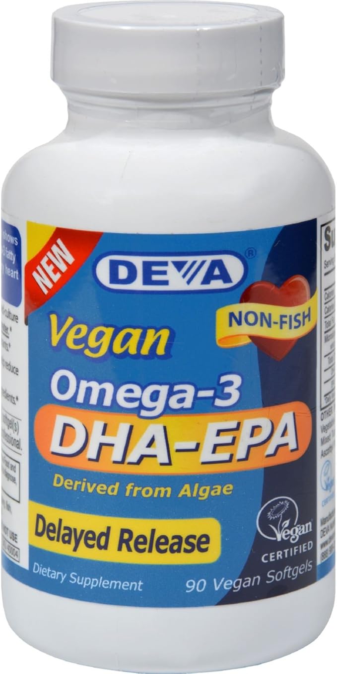 DEVA VEGAN VITAMINS DHA-EPA(DELAYED REL)VEGAN 90 VCAP