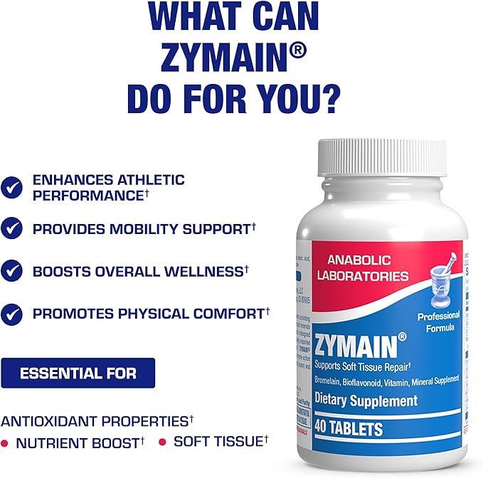 Cartilage Ligament and Tendon Supplement - Clinical Restorative Joint Support Formula with Bovine Cartilage Minerals &amp Proteolytic Enzymes for Comfort Mobility &amp Recovery Support - 20 Servings