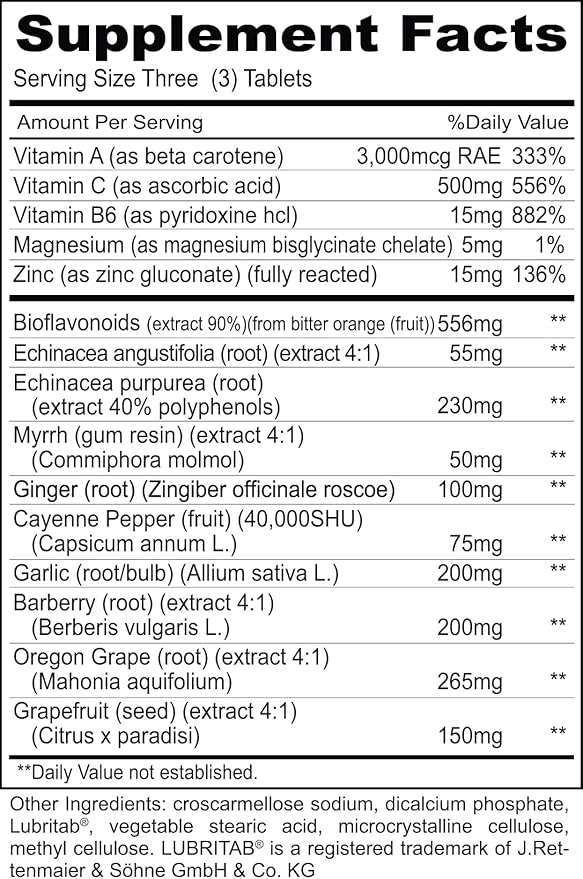 Priority One Vitamins Bio Vegetarian (180) Tab (New Size)