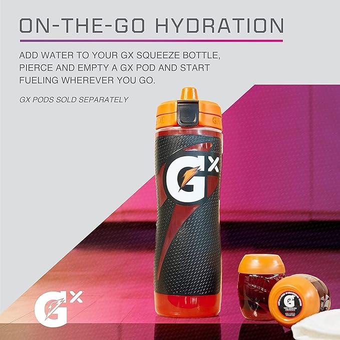Gatorade Gx BottleMomentum Neon Blue(Pack of 6)