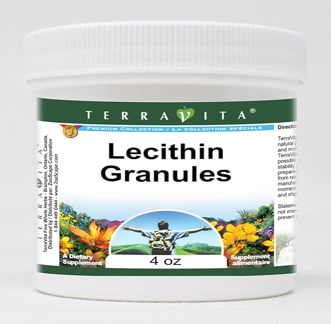 Terravita Lecithin Granules (4 oz ZIN: 101029) - 2 Pack