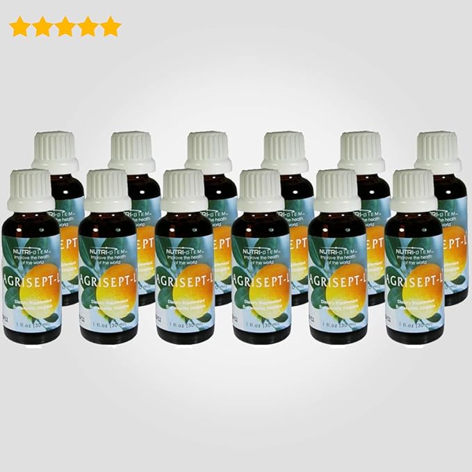 Agrisept - L Antioxidant 30ml (1 oz) 12 bottles by Nutri-Diem Inc.