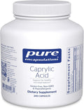 Pure Encapsulations Caprylic Acid | Supplement for Gut and Digestive Health GI Balance Gastrointestinal Support and Intestinal Health* | 240 Capsules