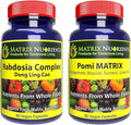 RABDOSIA Complex &amp POMI Matrix Bundle - Organic Whole-Food Prostate &amp Hormone Support - Promotes Healthy PSA &amp Urinary Function (60ct | 60ct)