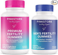 Pink Stork His and Hers Fertility Gummies Bundle - Fertility Support for Women and Fertility Support for Men