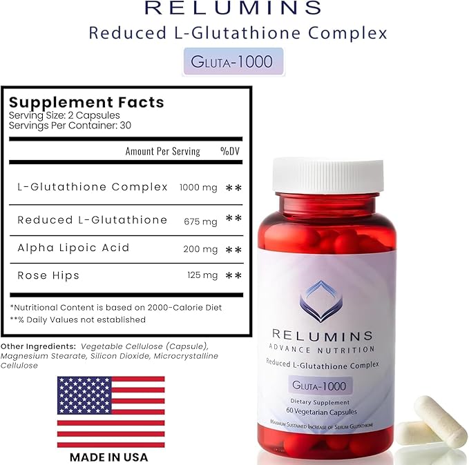 Relumins Premium Gift Glow Set – Collagen Blueberry Glutathione 1000mg &amp Vitamin C with Rose Hips – 3-in-1 Beauty &amp Wellness Kit for Daily Hydration Antioxidant Support