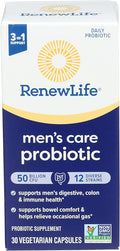 Renew Life Men's Care Probiotic 50B 30 Ct