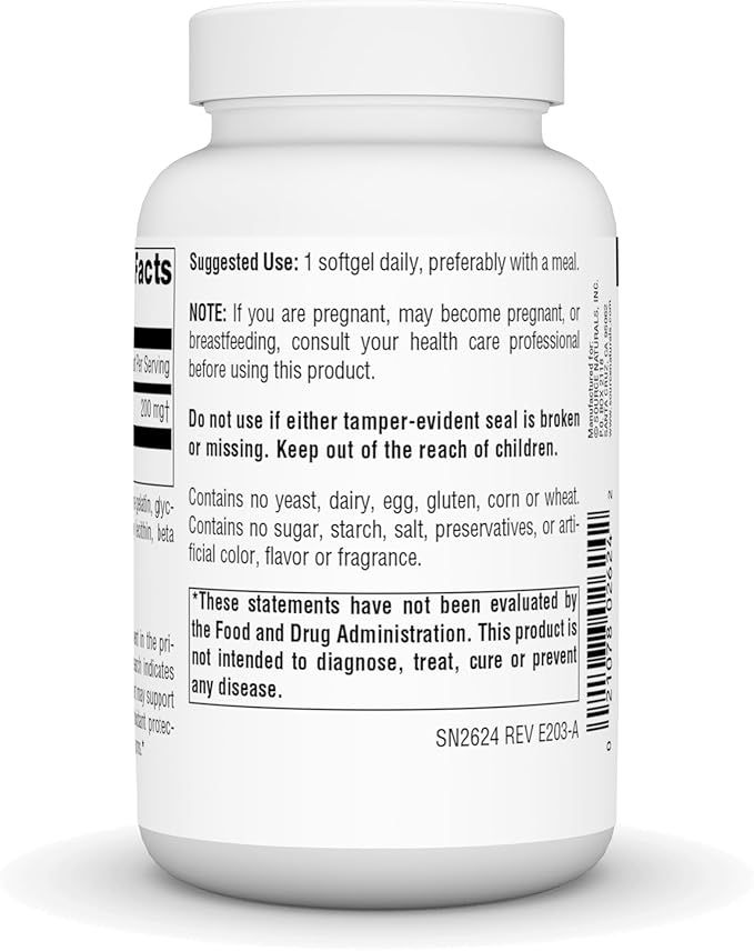 Source Naturals Coenzyme Q10 Antioxidant Support* for Heart Brain Immunity &amp Liver Support 200 mg - 90 Softgels
