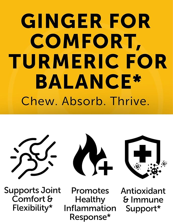 Lunakai USA Made Nattokinase 8000 FU Capsules + Turmeric &amp Ginger Gummies Bundle – Non-GMO – 60ct Each