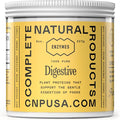 Complete Natural Products Digestive Enzyme Powder - Plant Based Blend 8oz Glass Jar Gentle Digestive Support