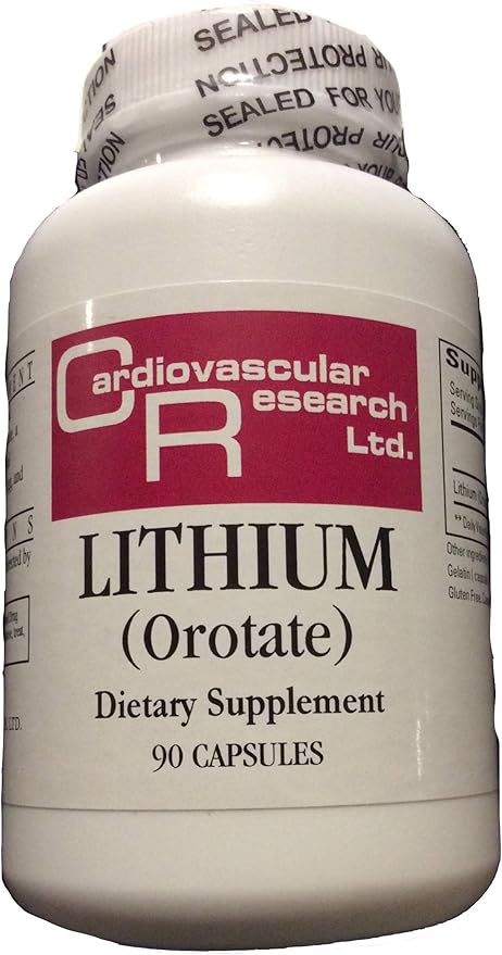Cardiovascular Research Lithium Orotate - 90 Capsules