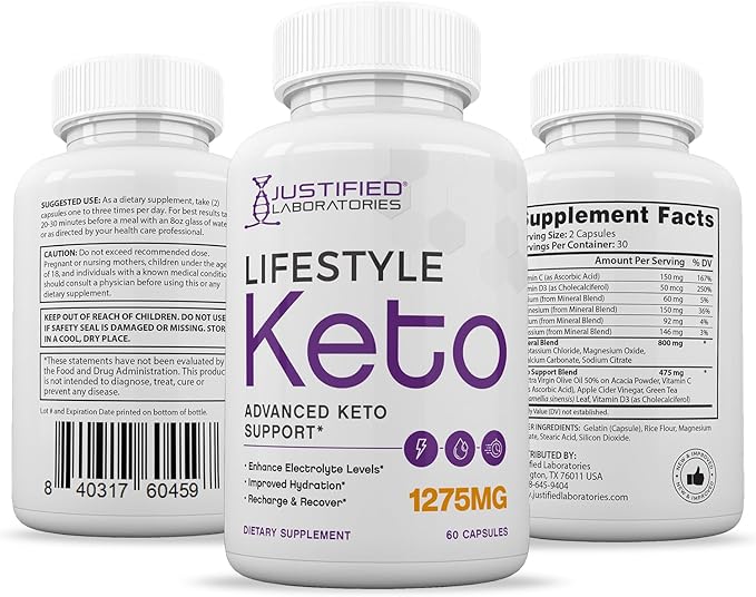 (10 Pack) Lifestyle Keto Pills 1275MG New &amp Improved Formula Contains Apple Cider Vinegar Extra Virgin Olive Oil Powder Green Tea Leaf 600 Capsules