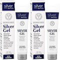 American Biotech Labs Silver Biotics Colloidal Silver Gel NanoSilver 20 PPM Soothing Skin Gel | Versatile 1.5 oz for Skin Comfort and Wellness (Pack of 2)