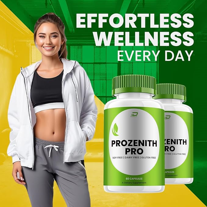 Prozenith Pro Capsules – Prozenith Pro All Natural Advanced Formula 800MG Dietary Supplement Maximum Strength (3 Pack - 180 Capsules)
