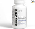 Omega Matrix+ Omega 3 Fish Oil Supplement 1000mg EPA DHA Omega 3 Fish Oil Omega 3 Supplements Brain Supplement Heart &amp Joint Support 100 Softgels