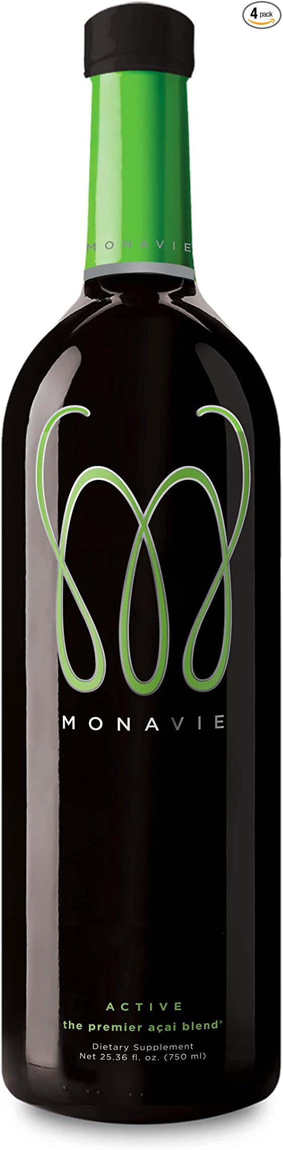 Monavie Active - 1 Case / 4 Bottles