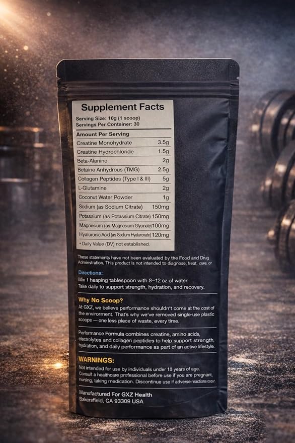All-in-One Strength Matrix – Dual Creatine Collagen Peptides &amp Hydration in One Complete Performance Formula