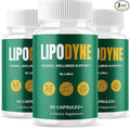 (3 Pack) Lipodyne Capsules Premium Loss Support Formula Pills with Advanced Maximum Strength Natural Ingredients for Overall Health &amp Wellness Daily Vitamins Energy Capsulas Pastillas Reviews (180