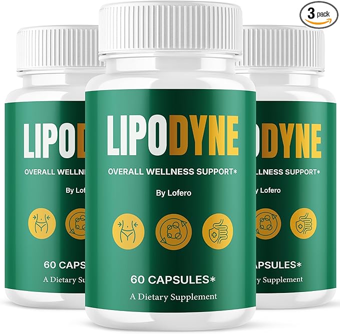(3 Pack) Lipodyne Capsules Premium Loss Support Formula Pills with Advanced Maximum Strength Natural Ingredients for Overall Health &amp Wellness Daily Vitamins Energy Capsulas Pastillas Reviews (180
