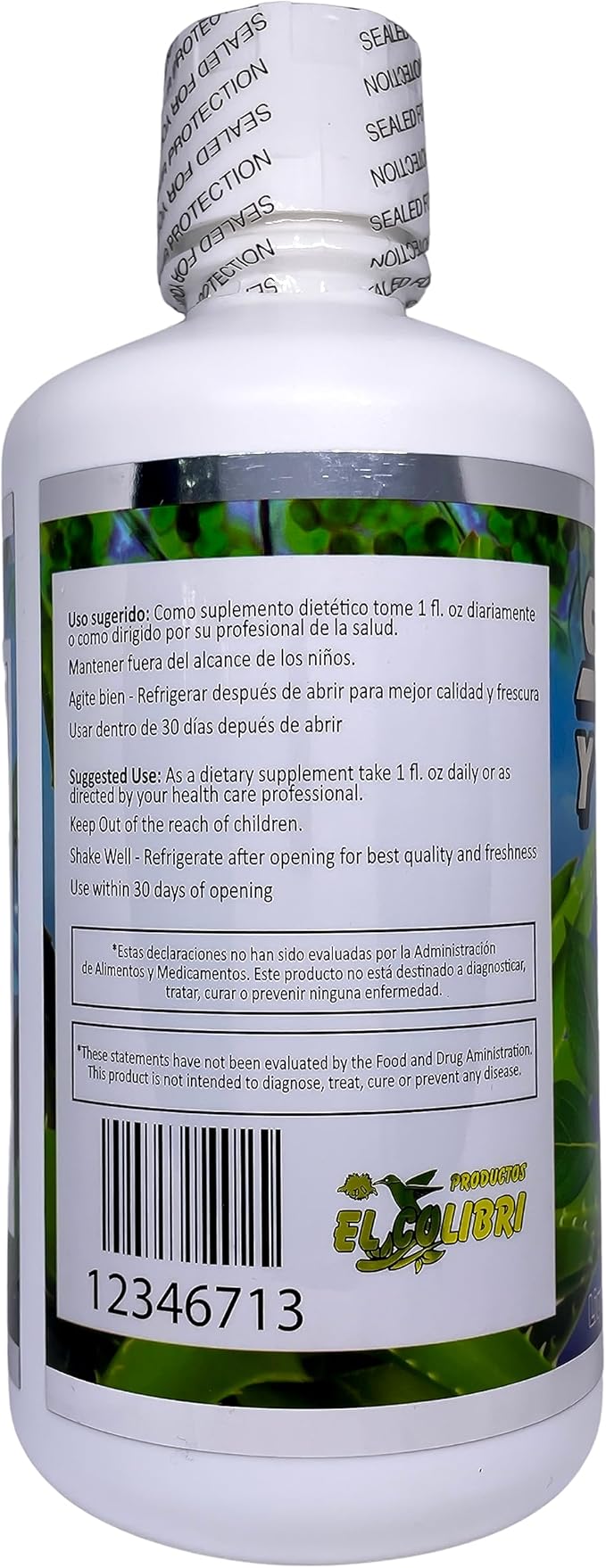 Savilla Y Clorofila Liquid Dietary Supplement 32 floz