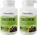 Naturalslim Magnesium Oxide - Constipend for Constipation Relief Colon Cleanser &amp Stool Softeners for Women &amp Men with Magnesium Citrate Aspartate &amp Olive Extract - 120 Vegetable Capsul