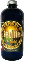 Liquid Zeolite by Silver MTN Minerals Medical Purity Most Bioavailable Colloidally Suspended with Gold Nano Particles. 16 oz 200 ppm