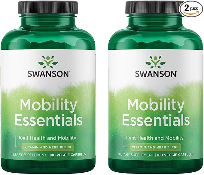 Swanson Mobility Essentials 180 Veg Caps 2 Pack