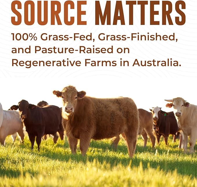 USDA Organic Beef Liver Capsules – Grass Fed &amp Pasture Raised in Australia – Nutrient Dense Superfood for Energy &amp Wellness – No Fillers Freeze-Dried Liver Supplement – 180 Capsules