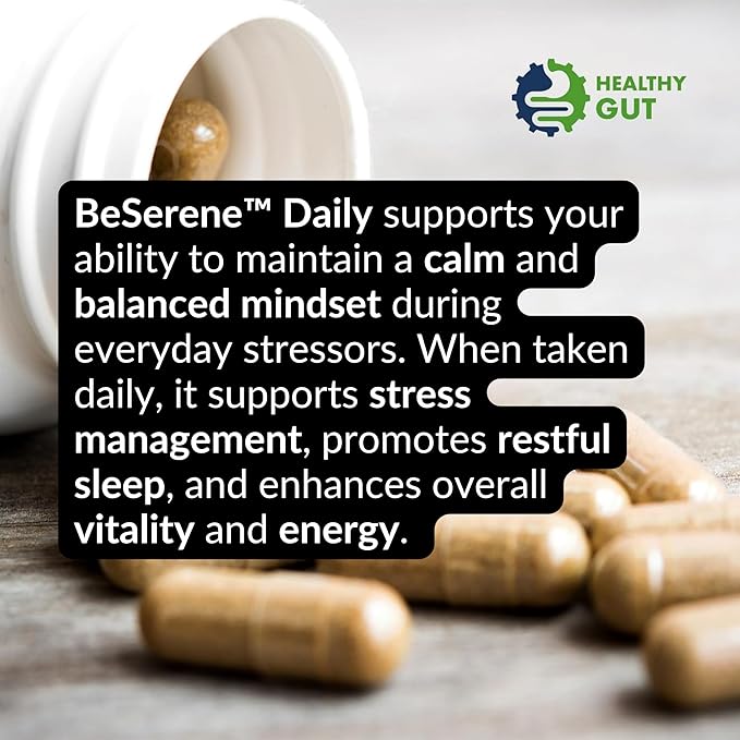 Healthy Gut HistaHarmony 60 Tablets and BeSerene Daily 60 Capsules