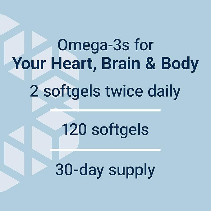 Life Extension Super Omega-3 Plus EPA/DHA Fish Oil Sesame Lignans Olive Extract Krill &amp Astaxanthin - Heart Brain &amp Joint Health Support - Gluten-Free Non-GMO - 120 Softgels