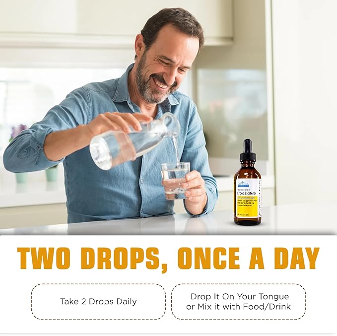 Nivagen Vitamin D2 Liquid Drops 8000 USP (Ergocalciferol) | 400 IU per Serving | 2 Drops Once Daily | 1200 Servings 60ml (2 fl. oz) | Faster Absorption | Bone Muscle &amp Immune Support | Made in