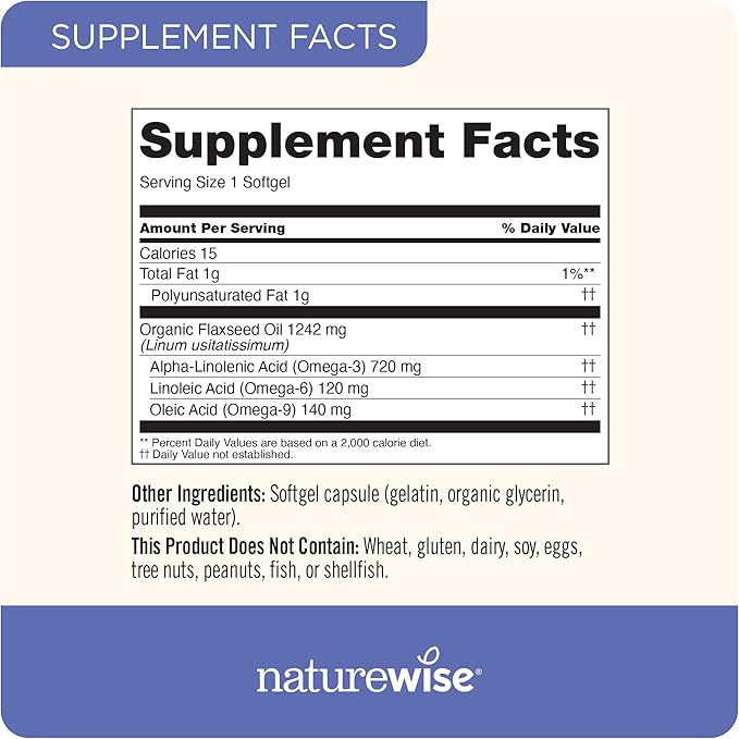 NatureWise Curcumin Turmeric 2250mg &amp Flaxseed Oil 1200mg Omega 3 6 9 Softgels for Joint Heart &amp Immune Support [1 &amp 2 Month Supply]
