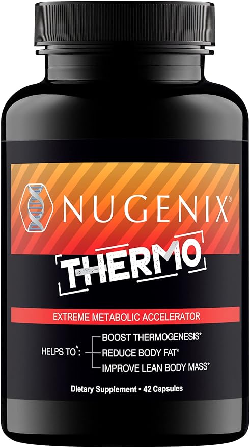 Nugenix Thermo Fat Burner and Total-T Testosterone Supplement for Men