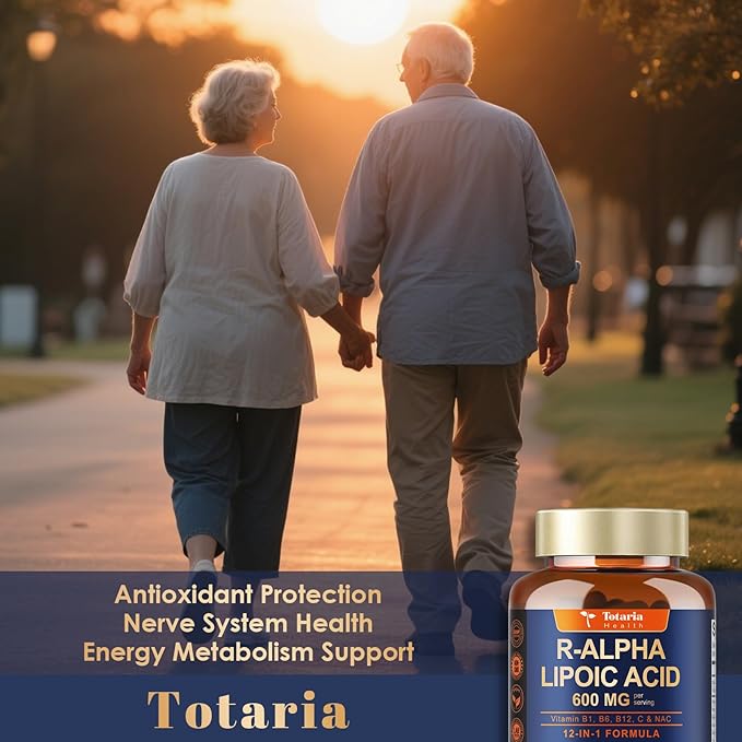 Totaria R Alpha Lipoic Acid 600mg + R Alpha Lipoic Acid 1000mg