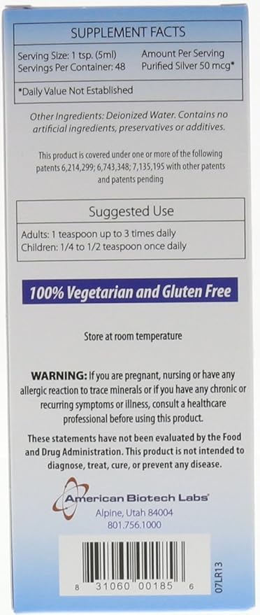 American Biotech Labs Silver Biotics 8 Oz (Pack of 2)