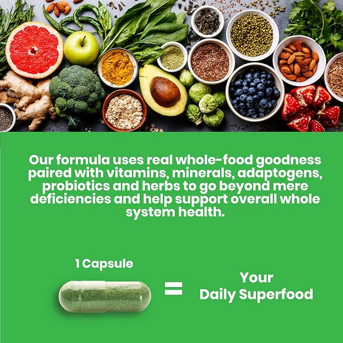 Paradise Herbs Earth's Blend Quercetin for Immunity Antioxidant Activity Probiotics Adaptogens Vegan Non GMO Gluten Free 90 Vegetarian Capsules