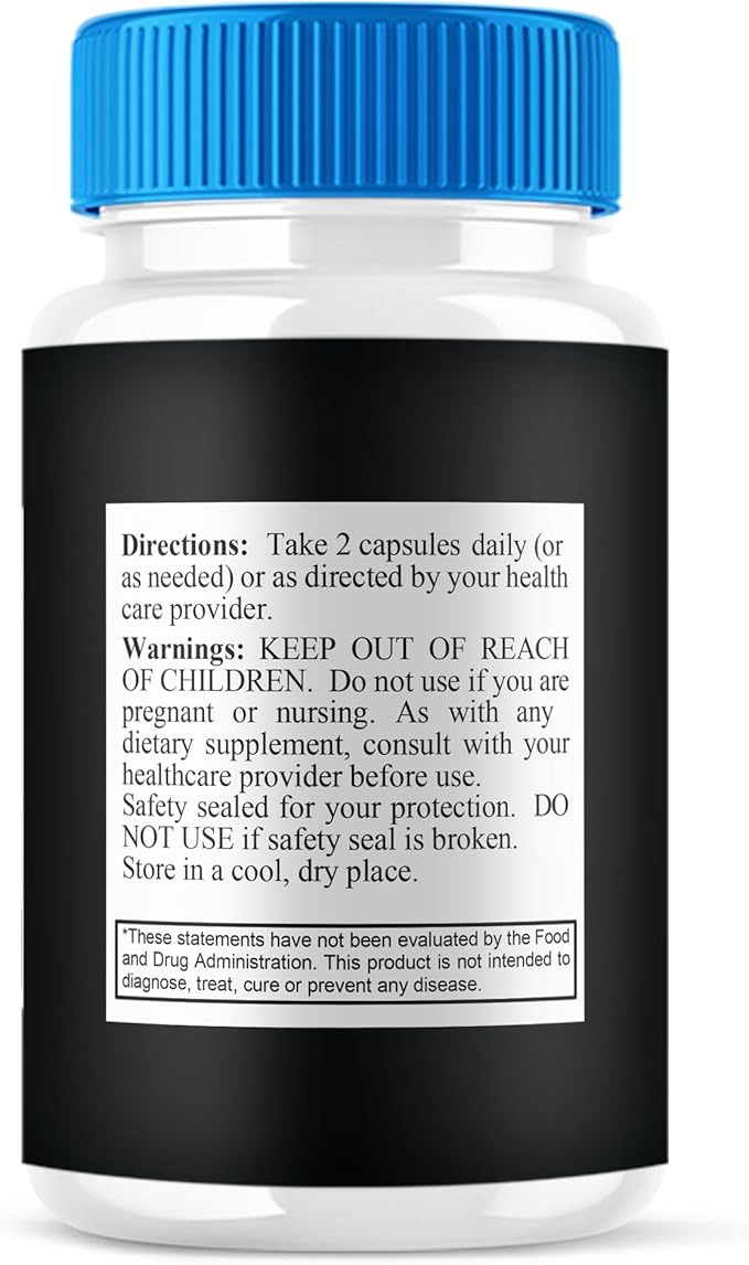 Iron Boost Pro Premium Performance Capsules Iron Boost Advanced Health Supplement Pills Iron Boost Premium Daily Health Support and Overall Wellness Formula by Blue Vibe (3 Pack - 180 Capsules)