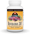 Source Naturals Resveratrol 200 for Healthy Aging* 200 mg - 120 Tablets