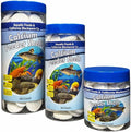 Aquatic Foods Inc. Calcium Feeding Shells Small &amp Medium for Shrimp Snails Crabs Crayfish Plecos Catfish All Tropical Fish 4-Type Wafer &amp 12-Type Pellet Mix Included 150 Count Canister