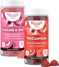 NAC 600mg + Choline &amp DHA Gummies Bundle - Nutritional Support for Daily Wellness